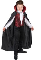 LUCIDA - Verkleedkostuum vampier voor jongens Halloween kleren - L 128/140 (10-12 jaar)