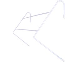 DID Radiator droogrek - 3-pack - wit - metaal - 50 x 17 x 14 cm - handdoekrek - wasrek
