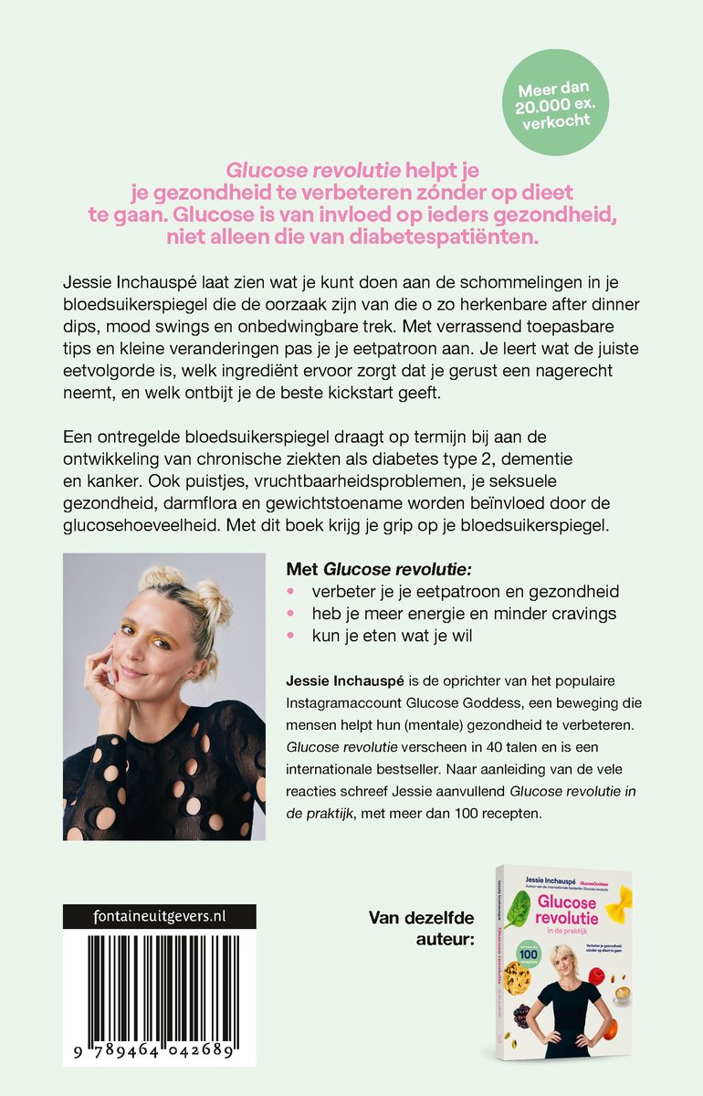 Glucose revolutie - back cover