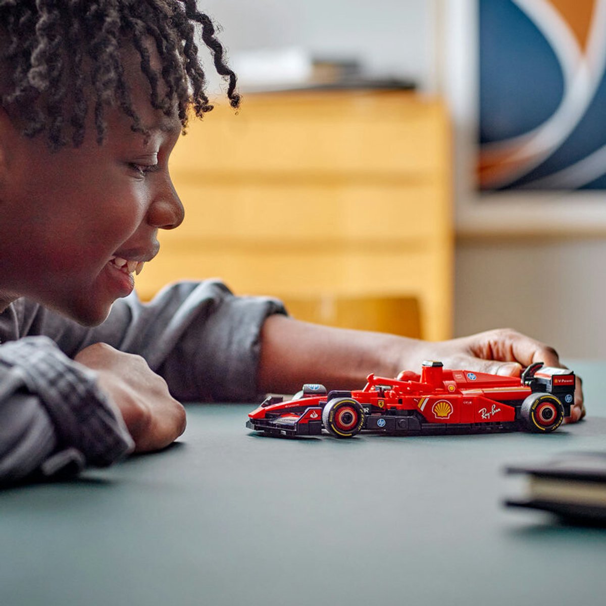 LEGO Speed Champions Ferrari SF-24 F1 Racewagen Set - 77242 — afbeelding 5