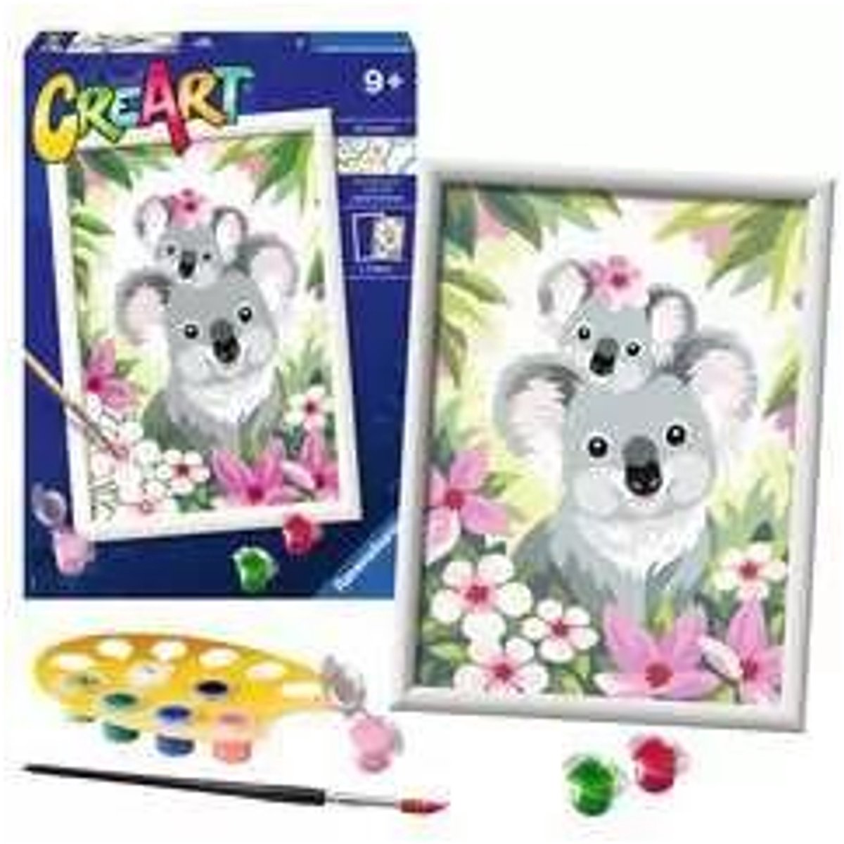Ravensburger CreArt Koala Cuties - Schilderen op nummer voor kinderen — afbeelding 10