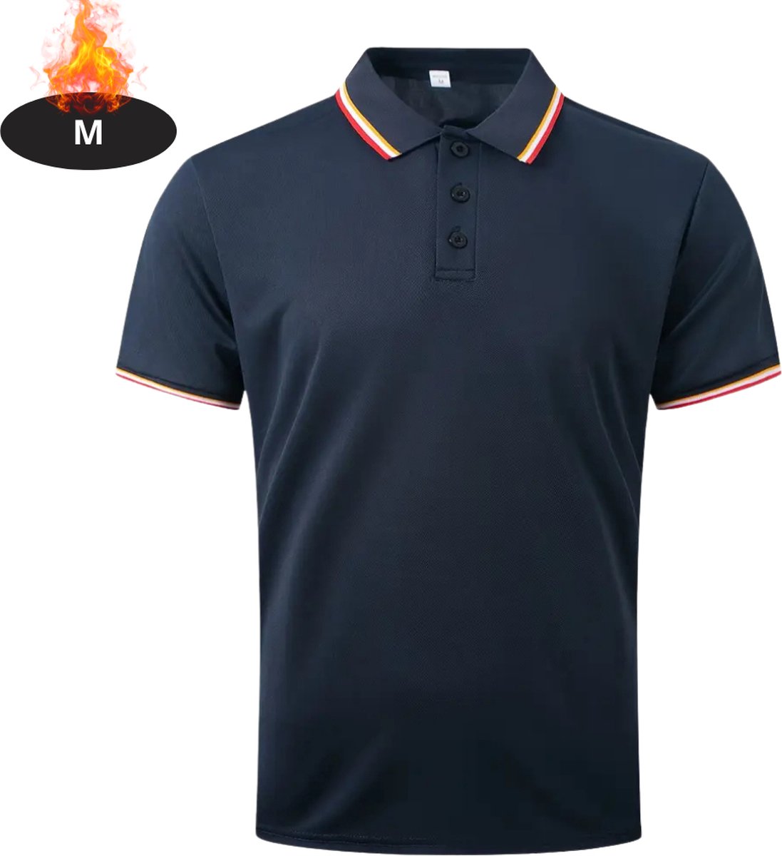 Nivard Poloshirt Heren T-Shirt Heren Shirt Overhemd Polo Shirt Blauw