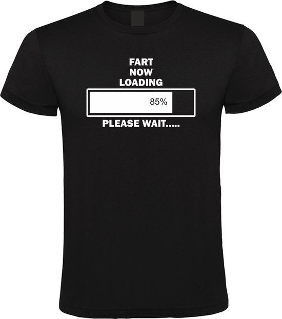 Fart Loading - Unisex T-Shirt - XXL - Zwart