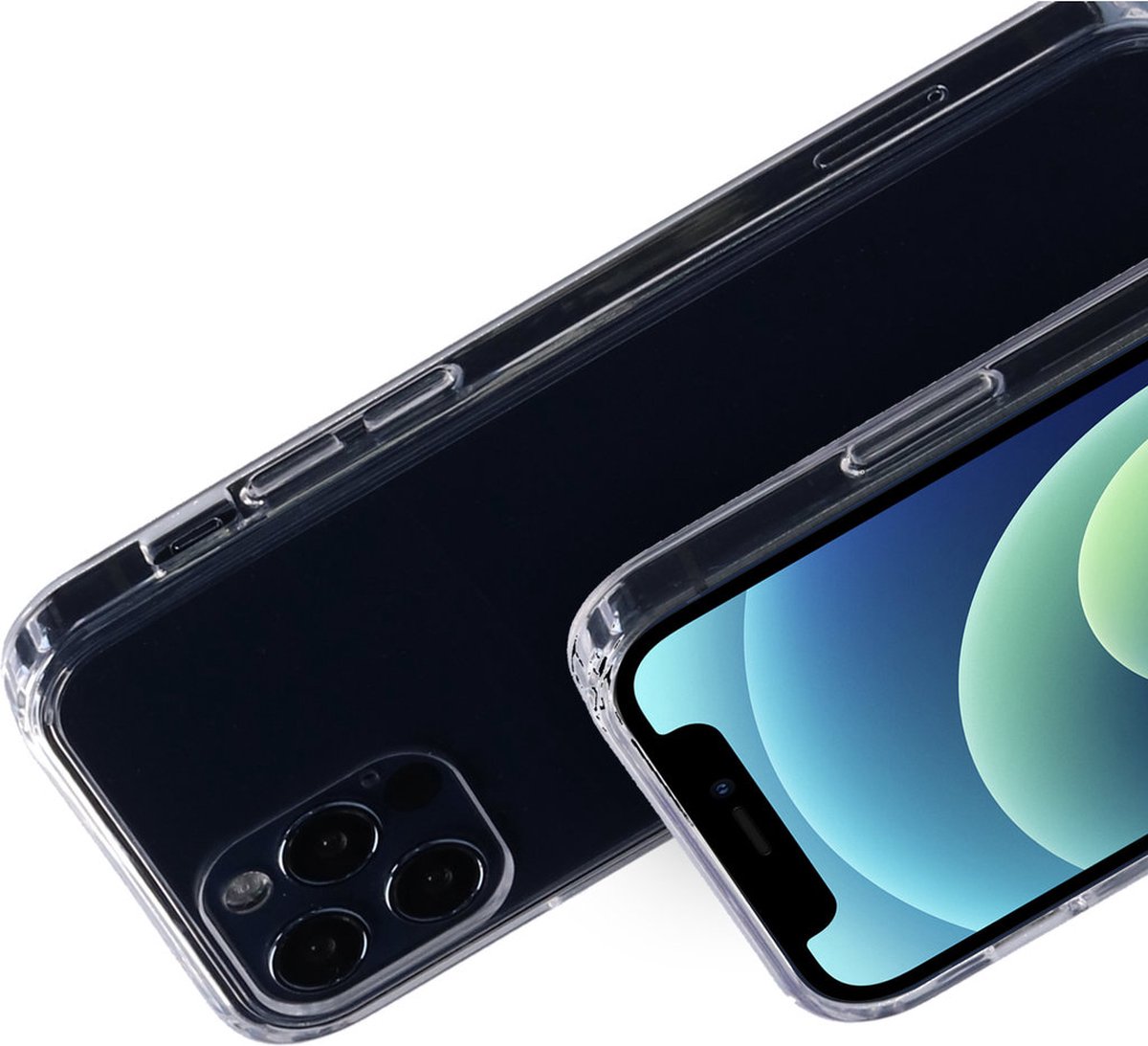 Mobiparts Doorzichtig Hoesje geschikt voor Apple iPhone 12 Pro Telefoonhoesje Hardcase | Mobiparts Classic Backcover | Doorzichtig Telefoonhoesje iPhone 12 Pro | iPhone 12 Pro Case | Back Cover - Transparant