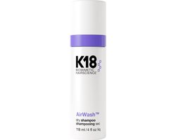 foto van K18 AirWash™ droogshampoo 118ml - Normale shampoo - Voor Alle haartypes