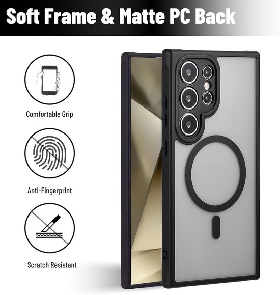 Casemania Coque adaptée pour OnePlus Nord 4 - Zwart - Coque arrière en Siliconen