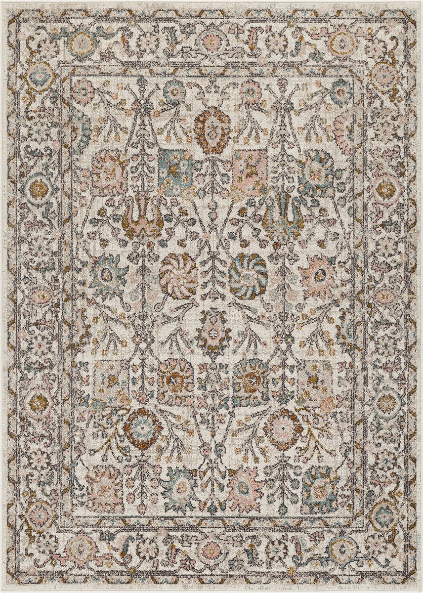 SURYA - AMIRA Vintage Oosters Oranje Tapijt