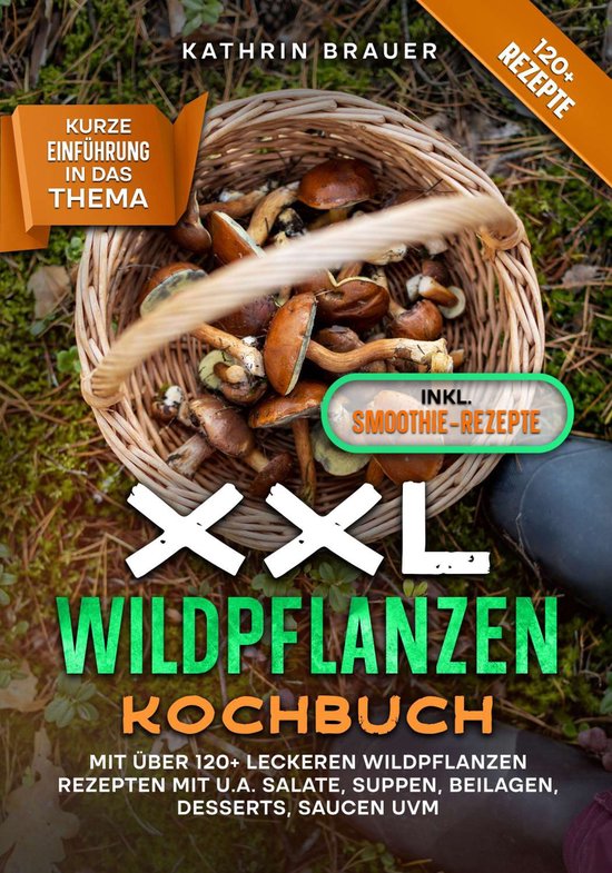XXL Wildpflanzen Kochbuch - cover