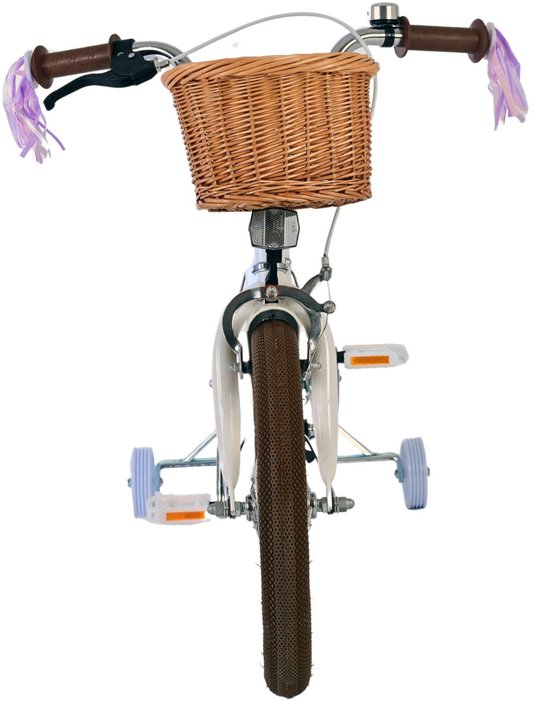 Volare Blossom Kinderfiets - Meisjes - 16 inch - Wit van Volare — afbeelding 4
