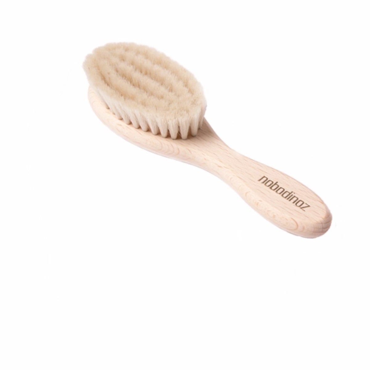 Haarborstel Nobodinoz Extra Soft Baby Brush Natural