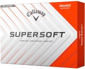 Callaway SuperSoft 2025 Golfballen - Oranje - 12 Stuks