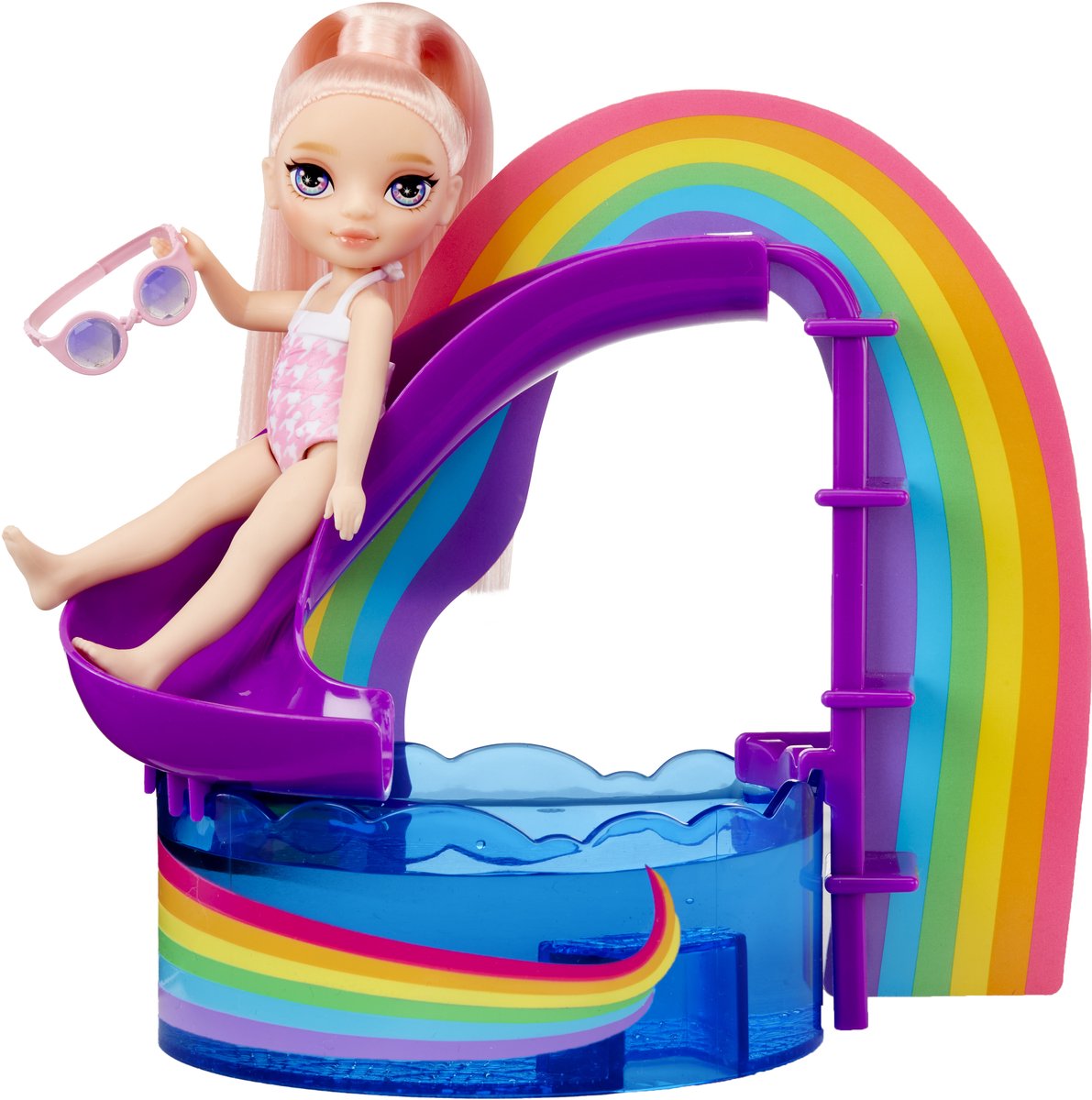 Rainbow High Little Compact Playset Swim — cadeau in Spellen & Speelgoed - foto 7