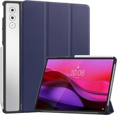 Housse De Protection Pour Tablette Lenovo Yoga Tab Plus (2025) - Nylon Rembourré, Poche Accessoires, Gris Foncé