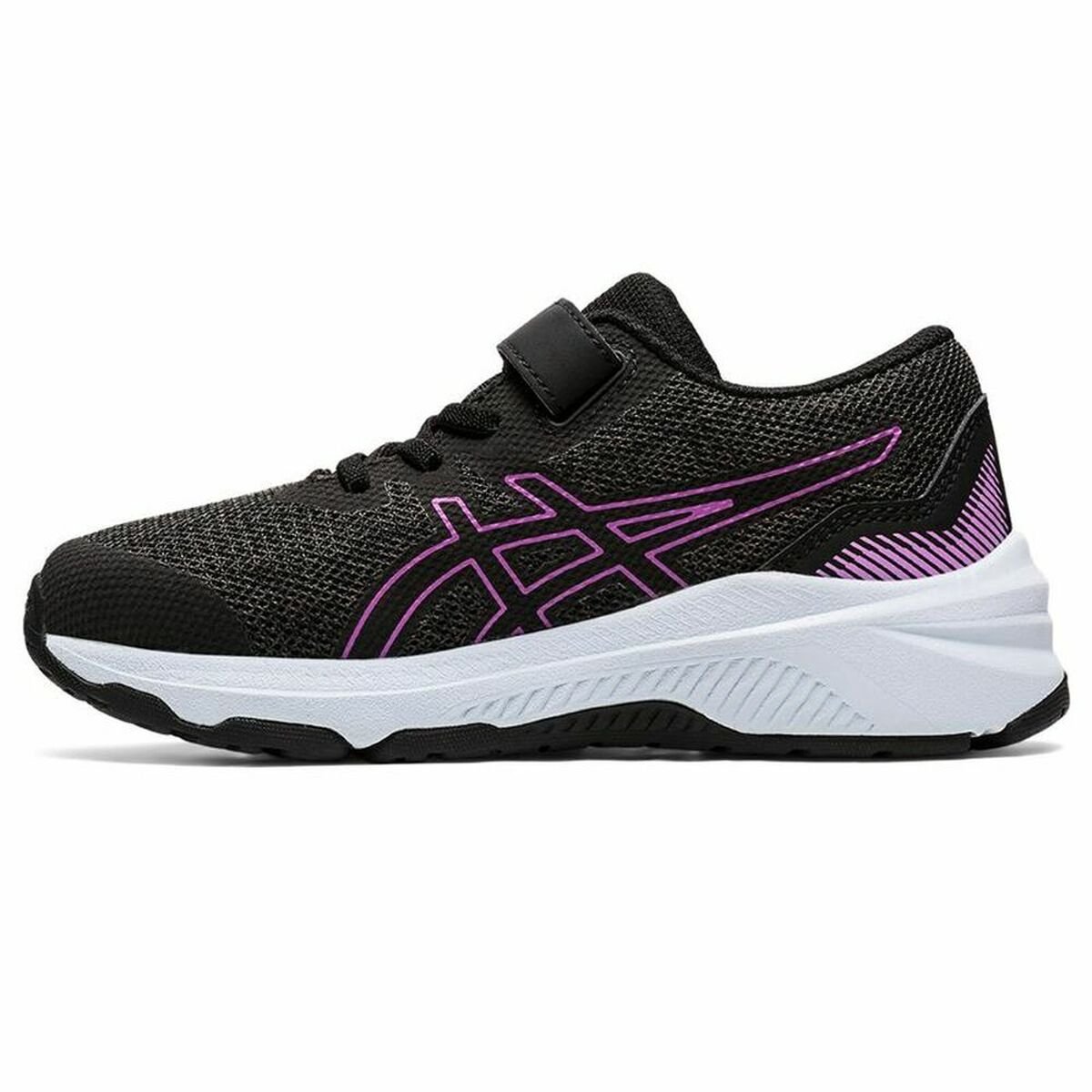 Hardloopschoenen voor Kinderen Asics GT-1000 11 28.5 Zwart