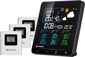 Bresser Weerstation - Quadro Individio - NV - Thermo-, Hygrometere - 3 Sensoren