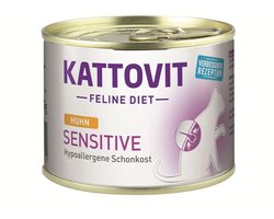 Kattovit - Feline Dieet Sensitive 12x185g - Kip