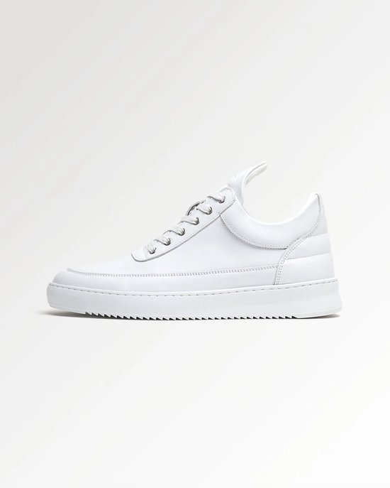Filling Pieces Low Top Ripple Nappa Sneakers Leer Heren Wit