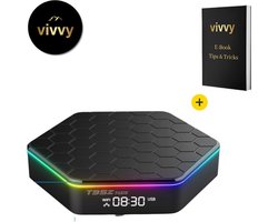 Iptv Box - Android Tv Box Met Hdmi Kabel – Iptv Multifunctioneel - 100% Tevredenheidsgarantie - 2160p - Incl. Afstandsbediening