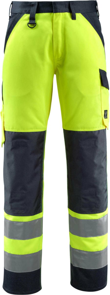 Mascot Safe Light Broek met kniezakken 15979-948 - hi-vis geel/donkermarine - C52 - 76