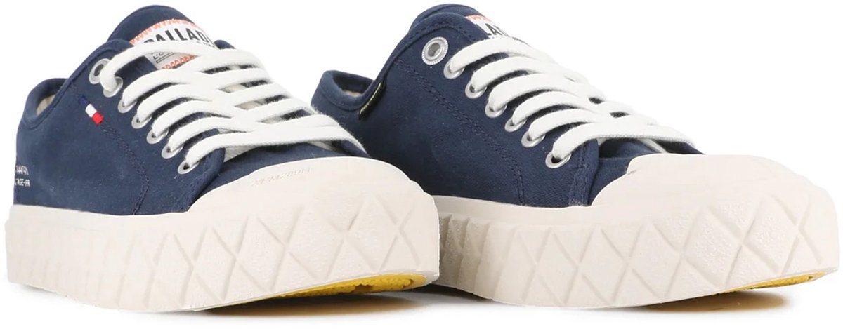 PALLADIUM unisex PALLA ACE CVS ORG sportschoenen met lage uitsnijding 74447-425-M Blauw