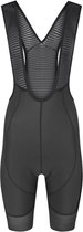 BIORACER Icon - Fietsbroek met Bretellen Zomer - Dames - Zwart - Ademend & Compressief - Maat L