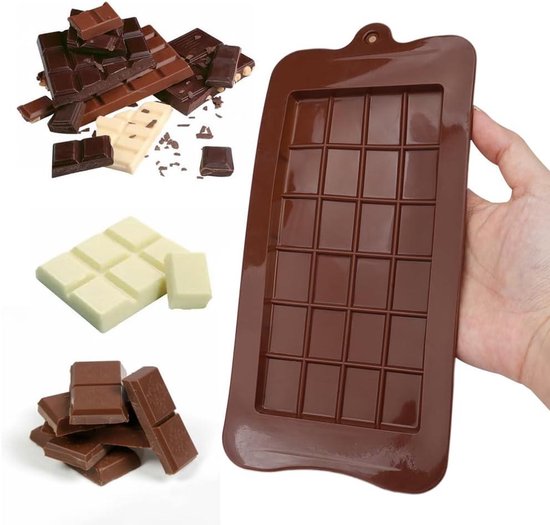 5 Stuks Siliconen Chocoladevormen, Chocoladepralinevorm, Chocoladevorm Siliconen Bakvorm, voor Het Maken van Chocolaatjes, Gebak, Snoep (3 Soorten Stijl