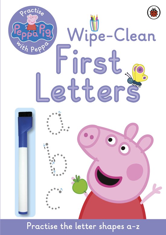 Peppa Pig Practise Writing Wipe - cover