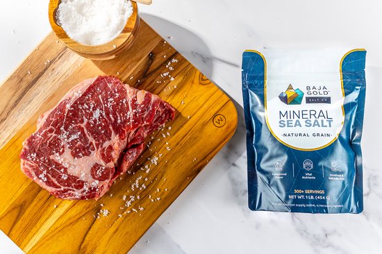 Baja Gold Sea Salt - mineraal zeezout voor gerechten en hydratatie ...