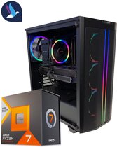 Bol.com Topaz ARGB Gaming PC | AMD Ryzen 7 - 9800X3D | Geforce RTX 5080 - 16 GB GDDR7 | 32 GB DDR5 | 1 TB SSD - NVME | WiFi | Bl... aanbieding