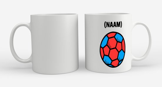 Tasse à café Akyol - Handball avec eigen naam - Tasse à thé - Handball - Joueur de handball - Sports - Capacité 350 ML