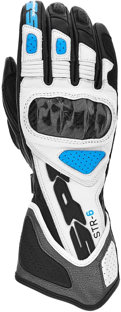Spidi STR-6 Dames Grijs Wit Provence Handschoenen - Handschoen