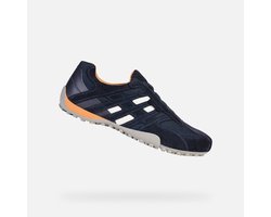 GEOX SNAKE HEREN Sneakers - MARINEBLAUW - Maat 45