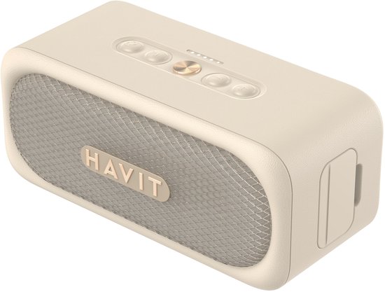 Havit 6939119070960 Draagbare & party speaker Feestluidspreker Beige 20 W van Merkloos — afbeelding 2