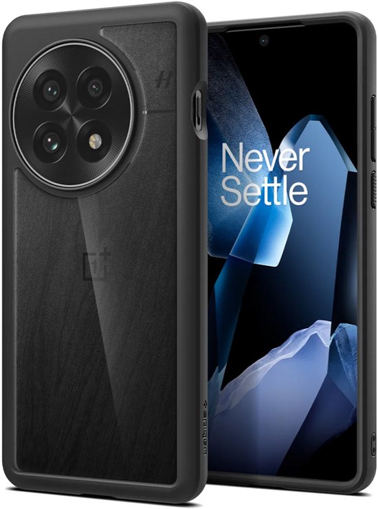 Spigen Coque Ultra Hybride pour OnePlus 13 - Coque Arrière avec Coussin Air - Zwart Mat