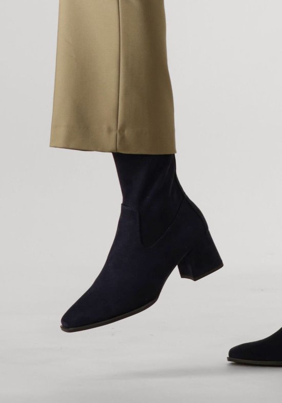 Unisa Langley Enkellaarsjes - Enkelboots met rits - Dames - Blauw - Maat 36