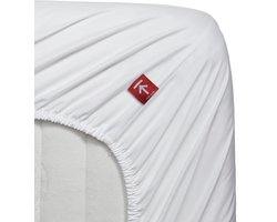 Beddinghouse - Percale-katoen - Split-topper - Hoeslaken - 160x200 cm - Wit