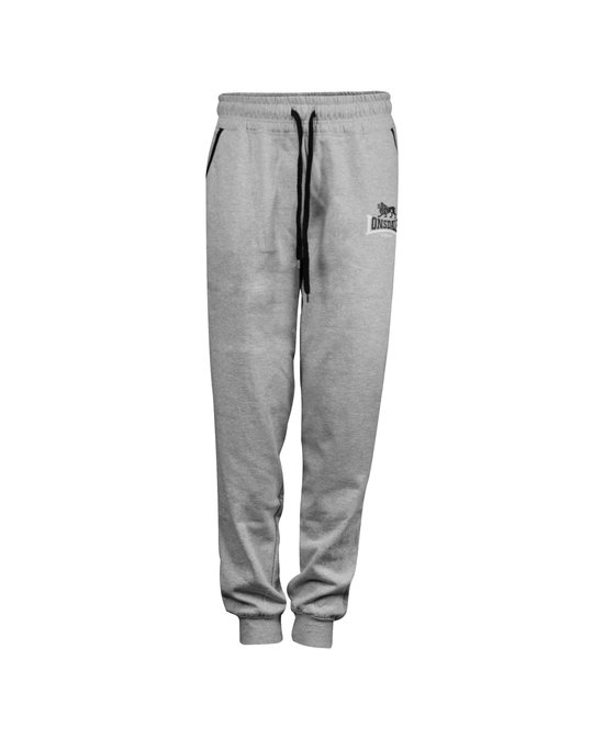 Lonsdale Heren joggingbroek smalle pasvorm TENSTON Black/White S