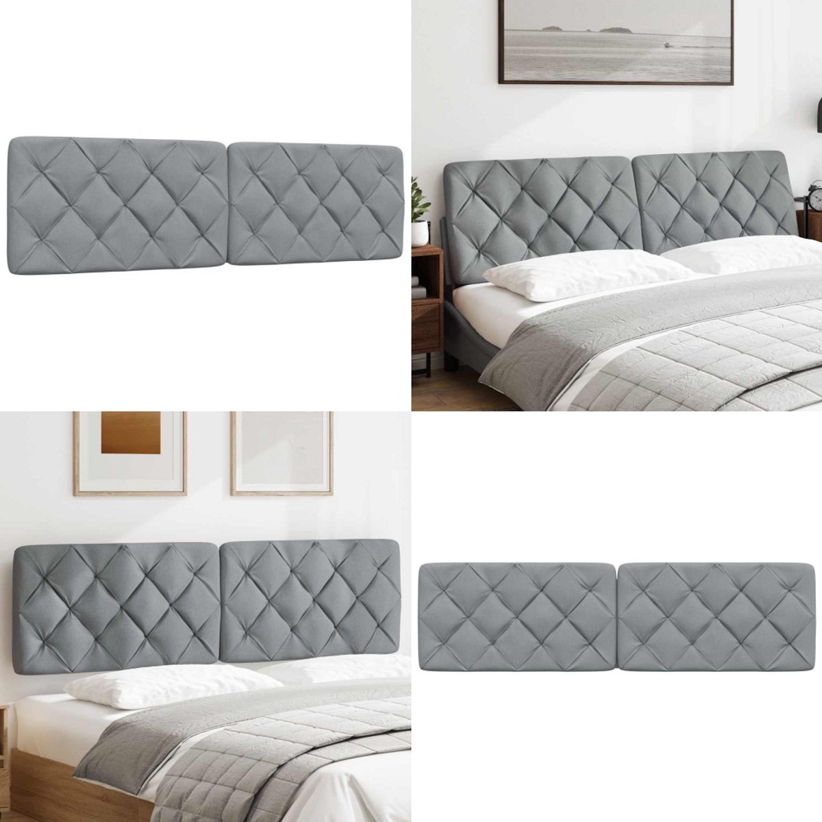 Coussin De Tête De Lit Noir 120 Cm – Rembourrage Fibre, Design élégant Et Confortable