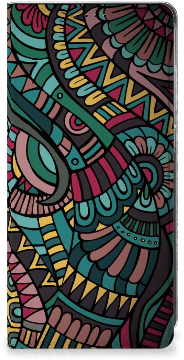 Samsung Galaxy S25 Plus Hoesje met Magneet Aztec