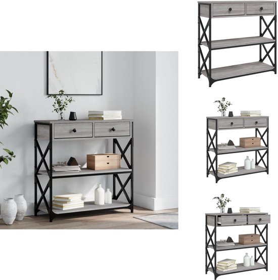 VidaXL - Met opbergruimte - Tuin - Eikenbruine - Sidetables kopen