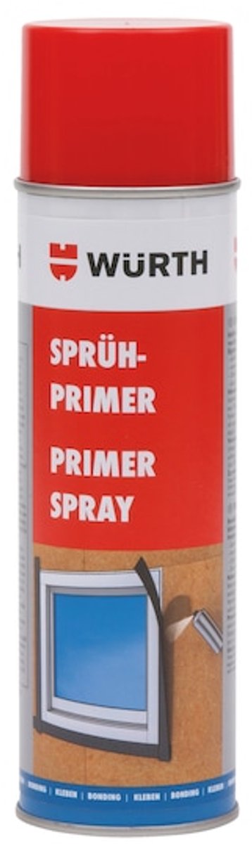 Wurth - Primerspray - Primerspray Inhoud 500 ml - Gevaar H222, H229, H315, H319, H336, H412, H225, H066, H304, H411 P210, P211, P251, P261, P273, P410 + P412