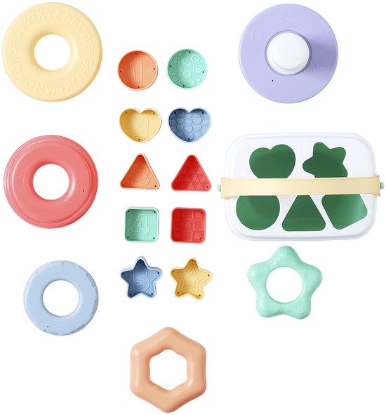 Vertbaudet Vormendoos en stapeltorenset