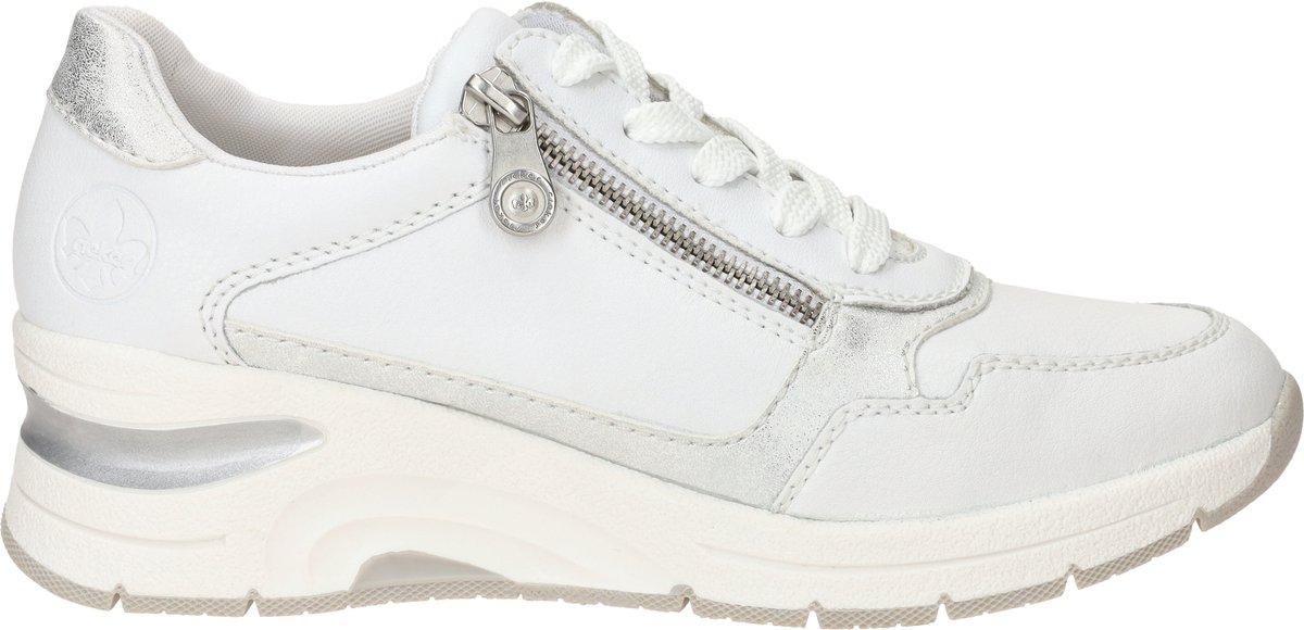 Rieker Sneakers - Dames - Wit - Maat:39