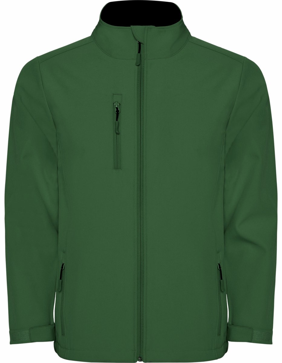 Roly Men´s Nebraska Softshell Jacket RY6436 Bottle 56 Groen