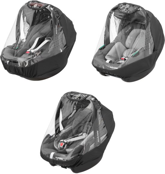Maxi-Cosi Regenhoes - Accessoire - Transparant - Voor babyautostoelen van Maxi-Cosi — afbeelding 4