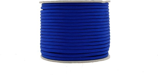 Paracorde 550 type III Blauw Electric -30 mètres
