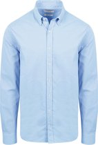 King Essentials The Tommy Overhemd Lichtblauw - Maat M - Heren