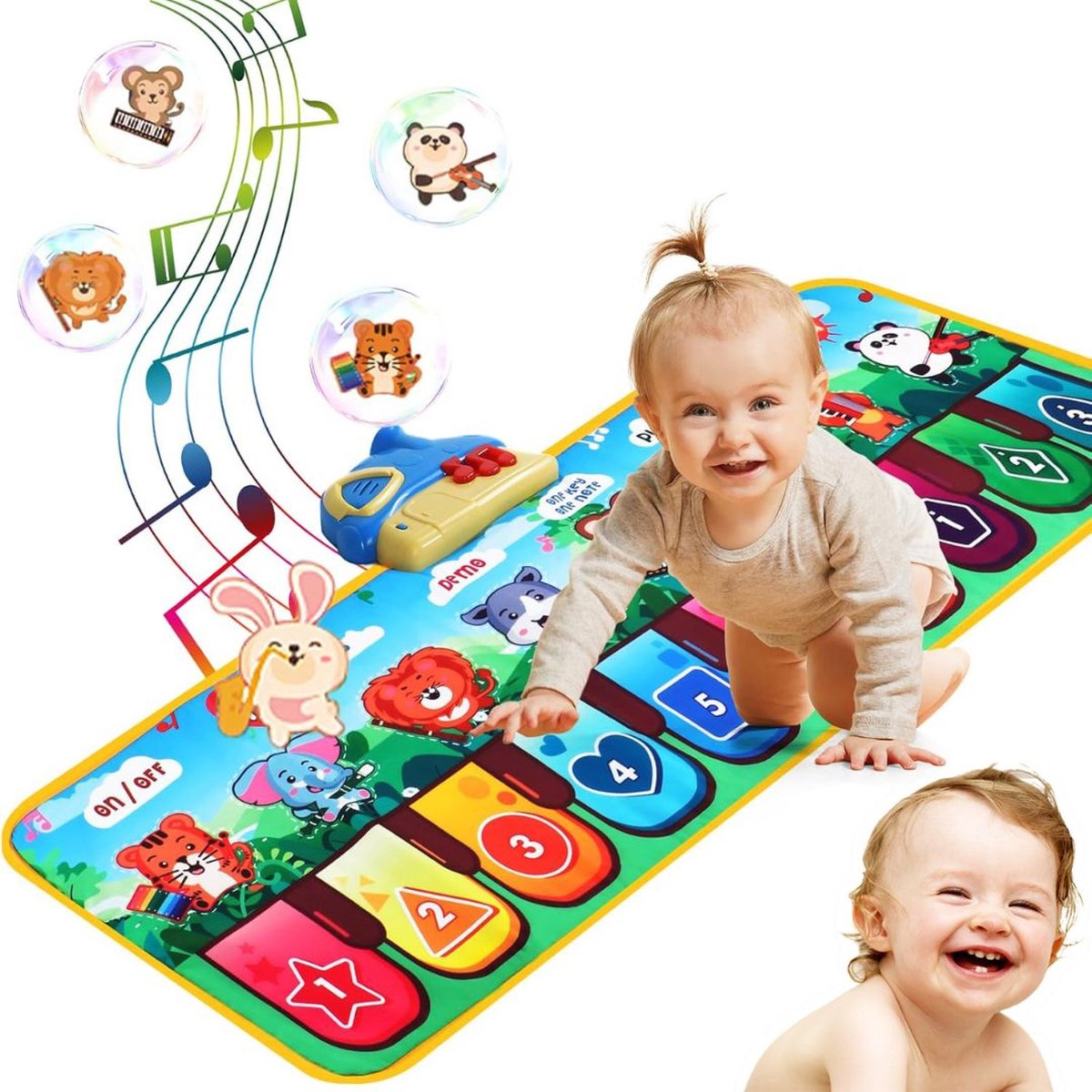 VELTRR® Dansmat voor Meisjes - Muziekmat - Kinderspeelgoed 2 Jaar -