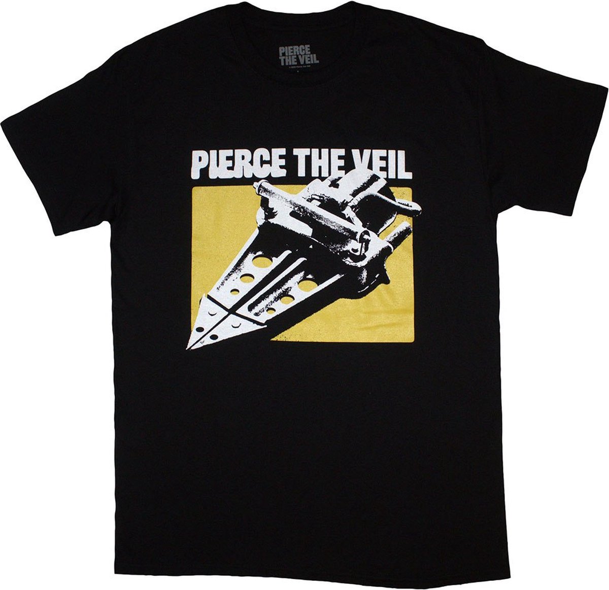 Pierce The Veil - Jaws Heren T-shirt - M - Zwart