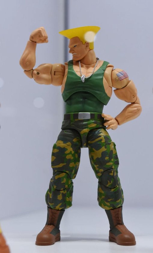 Jada Toys Ultra Street Fighter II: The Final Challengers Action Figure 1/12 Guile 15 cm Action Figuur